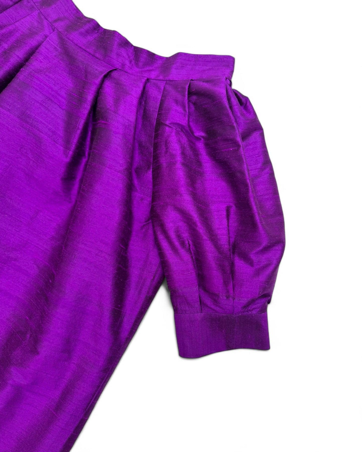 Valé Boatneck Dress in Dupioni Silk