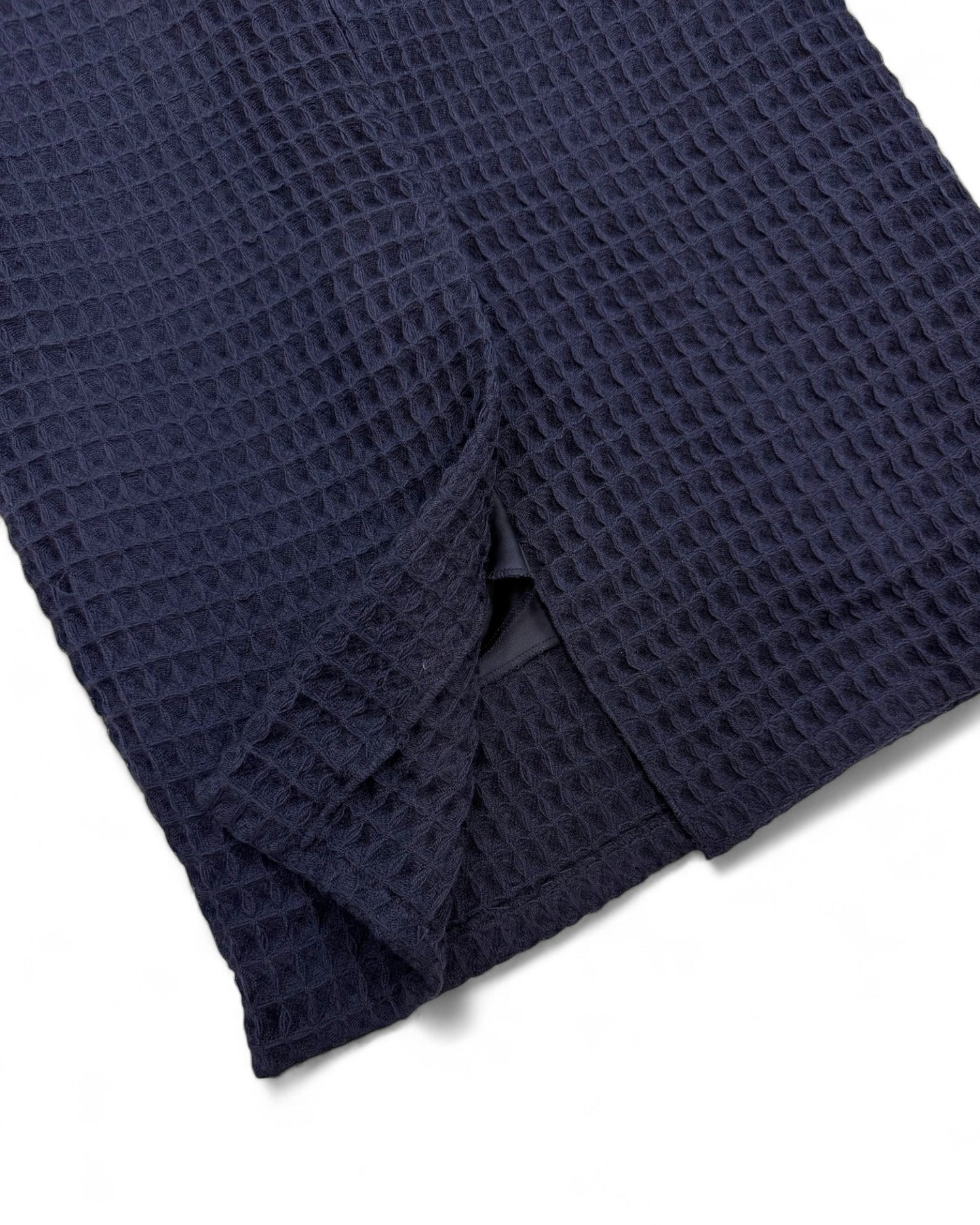 Ziri Funnel Neck Dress in Woven Wool