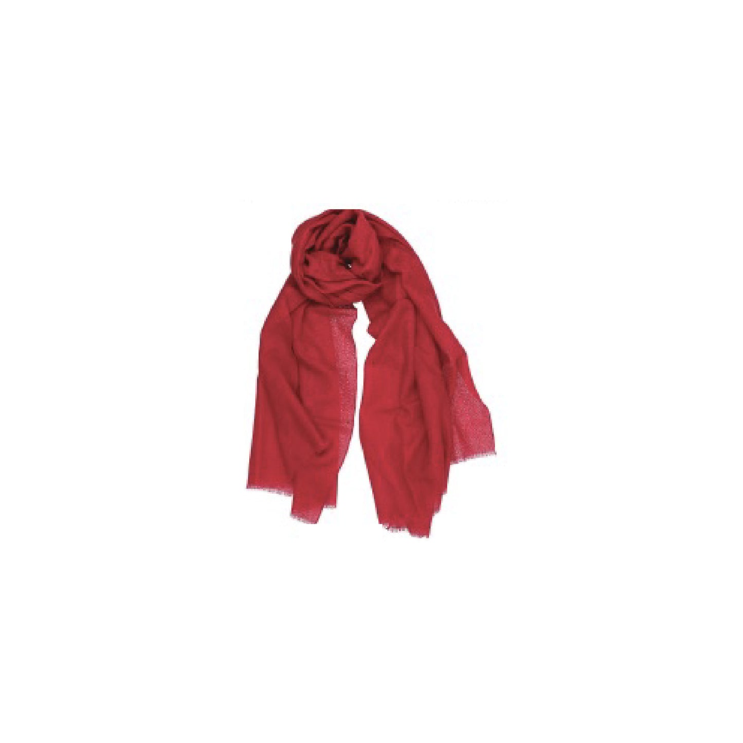 Solid Wool - Silk Scarf