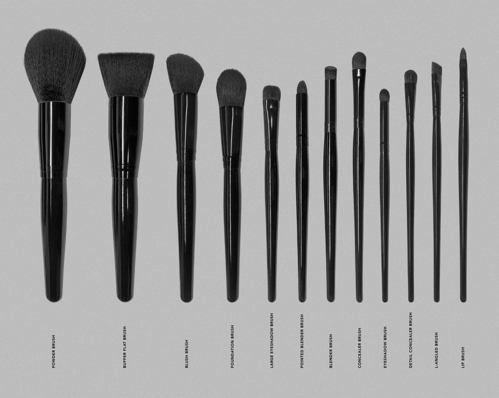 12 Piece Makeup Brush Set