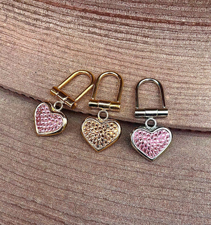 Swarovski Crystal Keychain — Clear Crystal, Silver | Handmade in Canada | W10 — one of a kind Swarovski crystal, handmade in Canada by W10 Colours