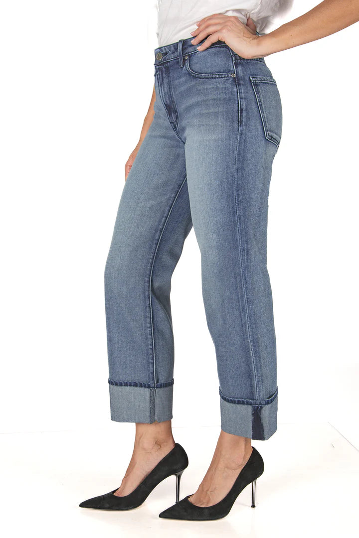 Fidelity Denim - Cali Cuff Acme Blue