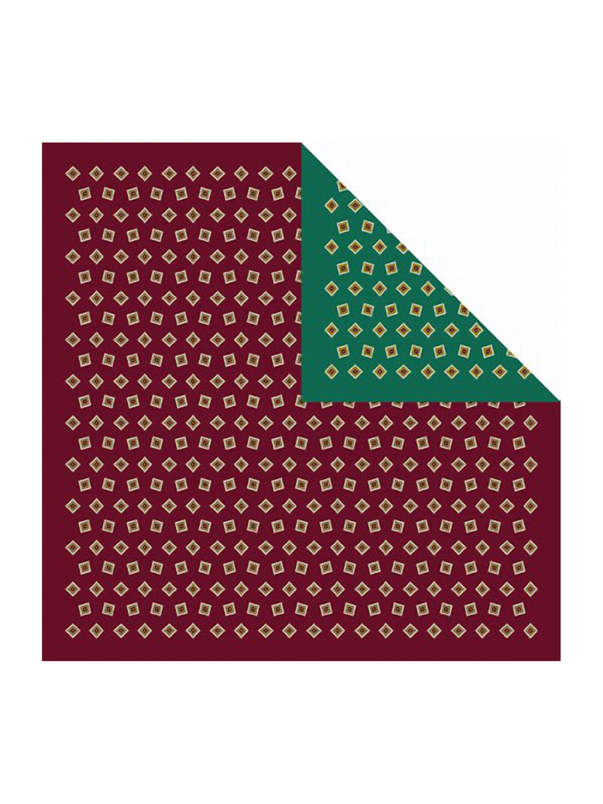 Barbieri Foulard Double Face Silk Scarf