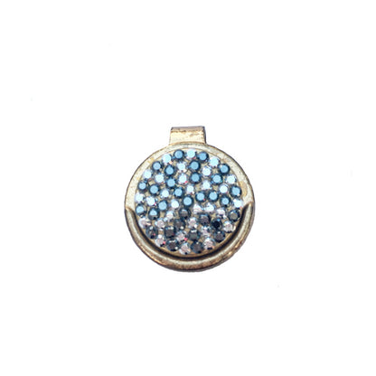 Swarovski Crystal Golf Ball Marker with Visor Clip colourway