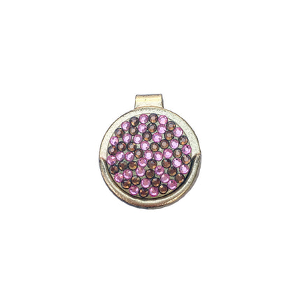 Swarovski Crystal Golf Ball Marker with Visor Clip colourway