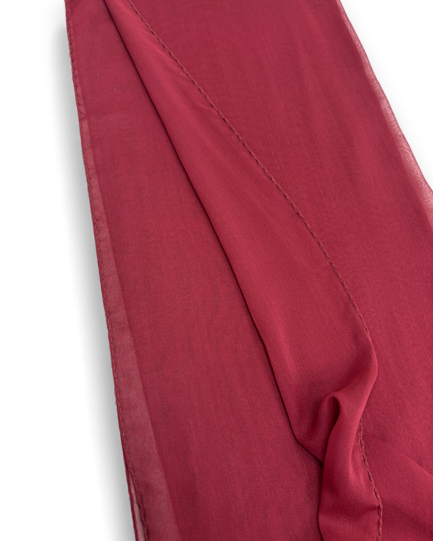 Barbieri Solid Silk Georgette Scarf