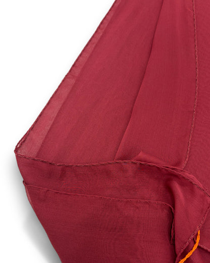 Barbieri Solid Silk Georgette Scarf