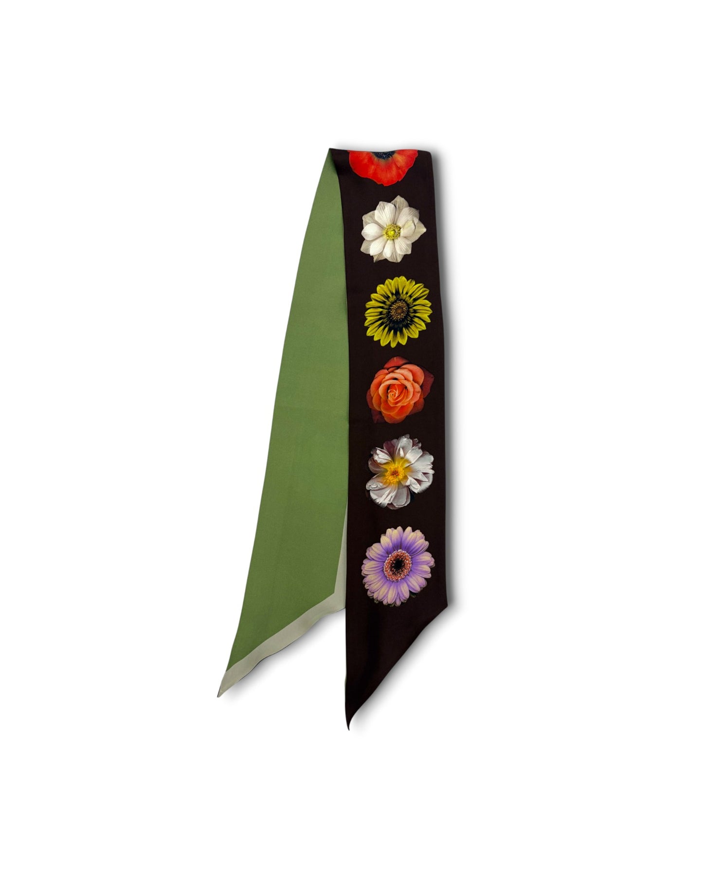 Barbieri Flower Twill Silk Tie Scarf