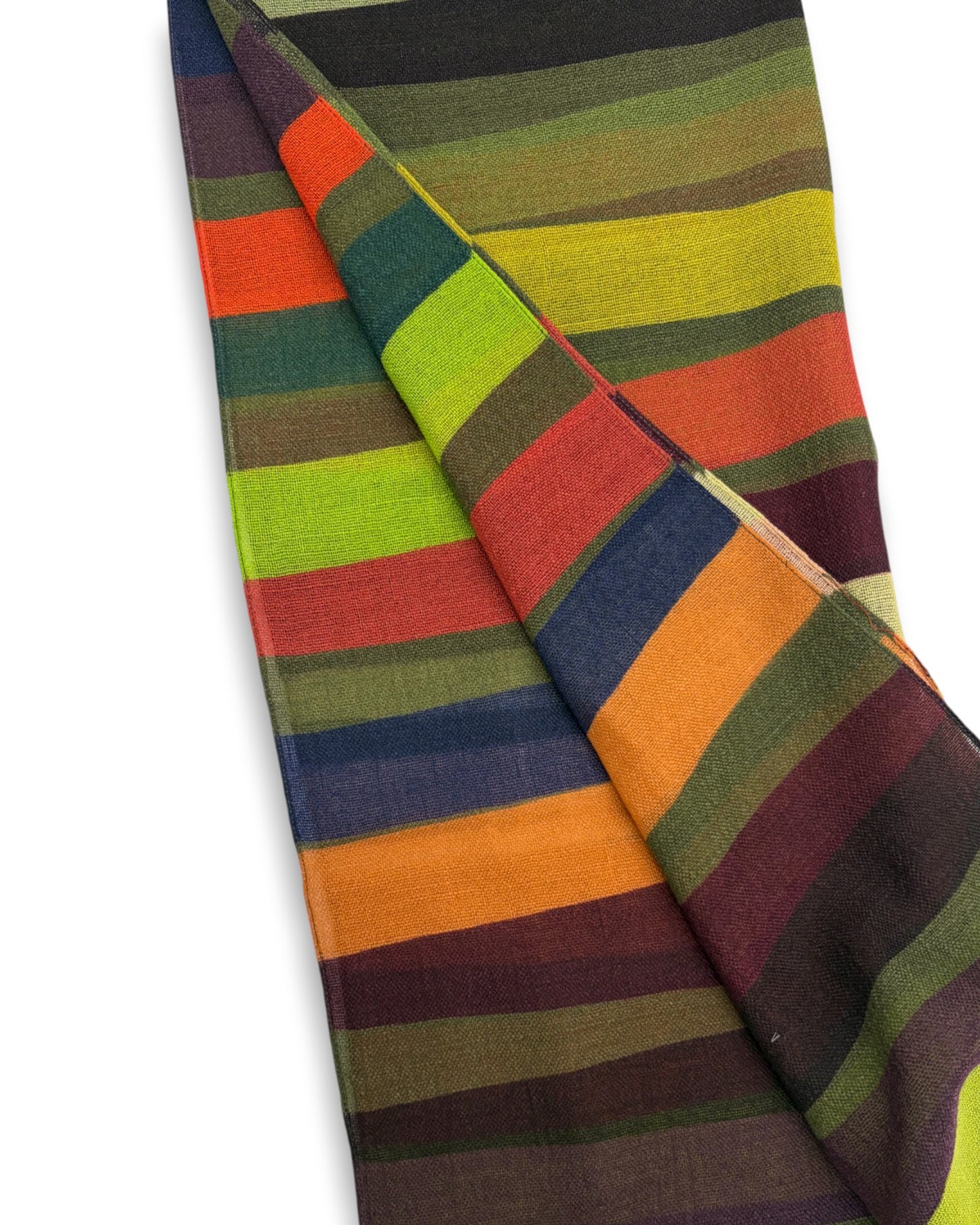 Barbieri Striped Wool Scarf