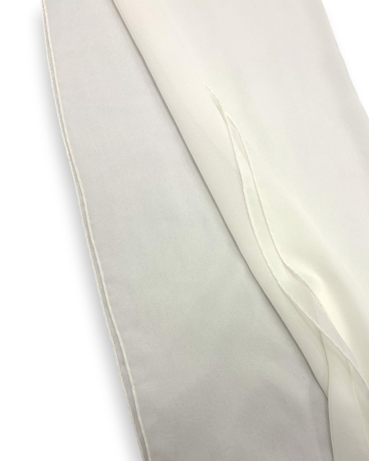 Barbieri Solid Silk Georgette Scarf