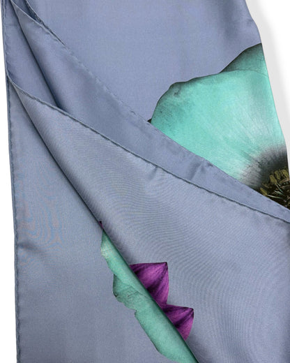 Barbieri Flower Twill Silk Scarf