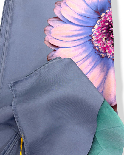 Barbieri Flower Twill Silk Scarf