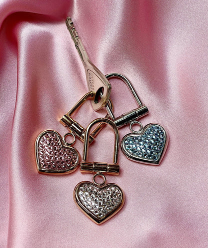 Swarovski Crystal Keychain — Light Amethyst, Silver | Handmade in Canada | W10 — one of a kind Swarovski crystal, handmade in Canada by W10 Colours
