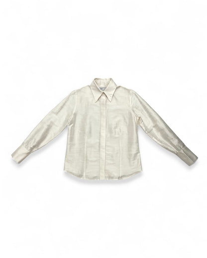 Sedona Shirt in Dupioni Silk