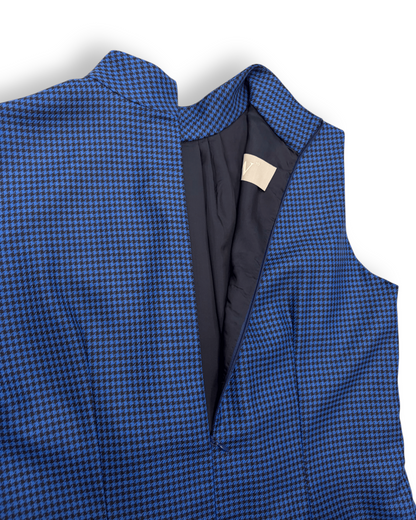 Safia Mock Neck Silk Top