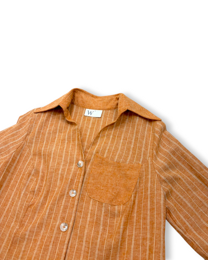 Delilah Shirt Dress in Organic Cotton & Hemp