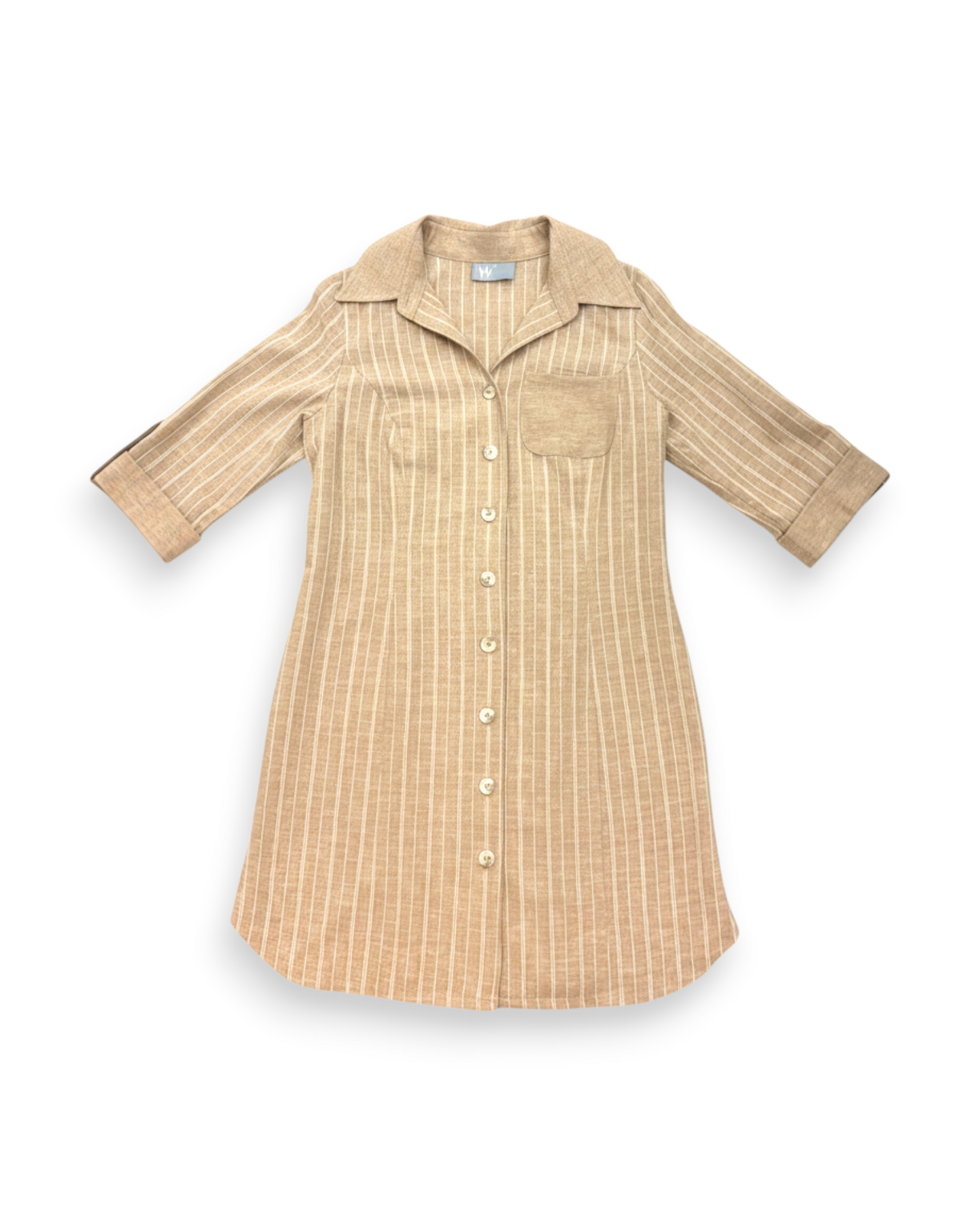 Delilah Shirt Dress in Organic Cotton & Hemp
