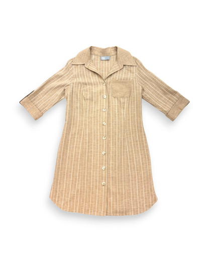 Delilah Shirt Dress in Organic Cotton & Hemp