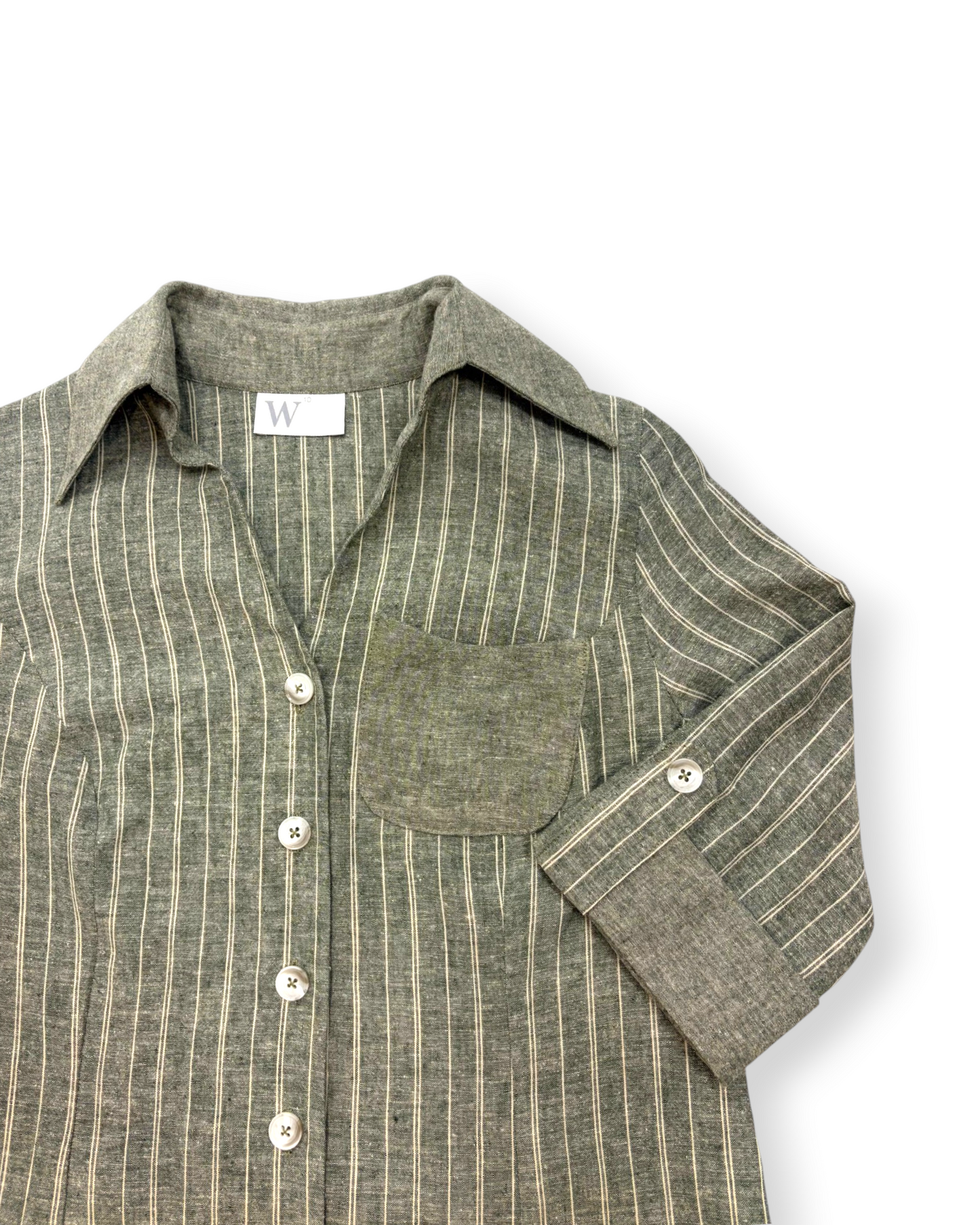 Delilah Shirt Dress in Organic Cotton & Hemp