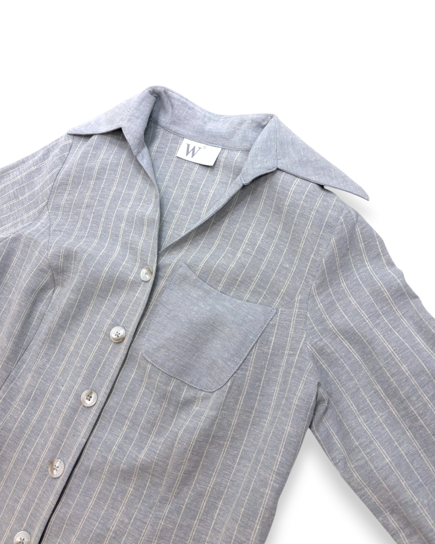 Delilah Shirt Dress in Organic Cotton & Hemp