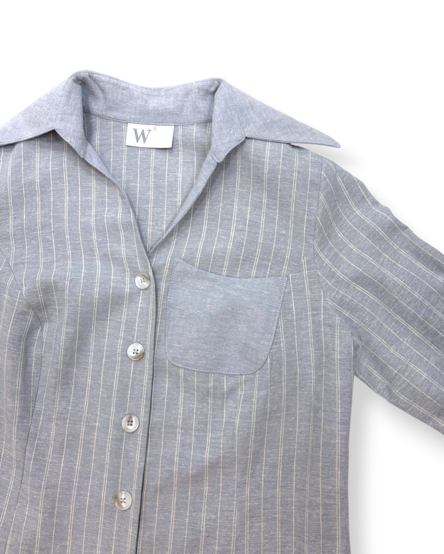 Delilah Shirt Dress in Organic Cotton & Hemp