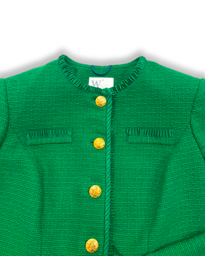 Toyén Tweed Jacket in Spanish Cotton Tweed