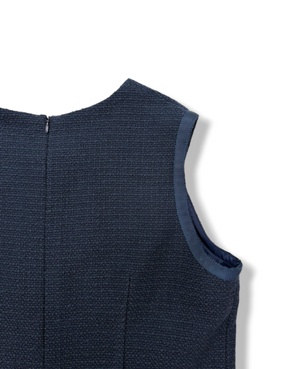 Jesse Top in Spanish Cotton Tweed
