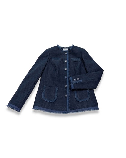 Toyén Tweed Jacket in Spanish Cotton Tweed