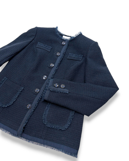 Toyén Tweed Jacket in Spanish Cotton Tweed