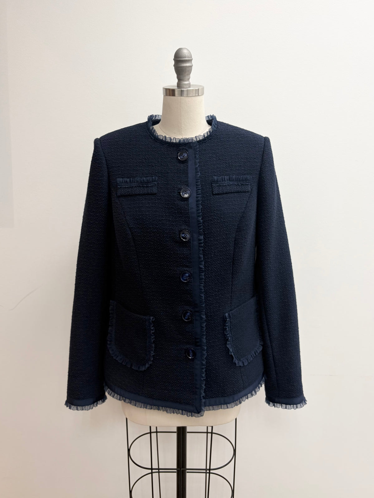 Toyén Tweed Jacket in Spanish Cotton Tweed