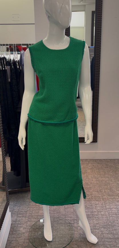 Jesse Top in Spanish Cotton Tweed
