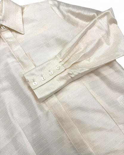 Sedona Shirt in Dupioni Silk