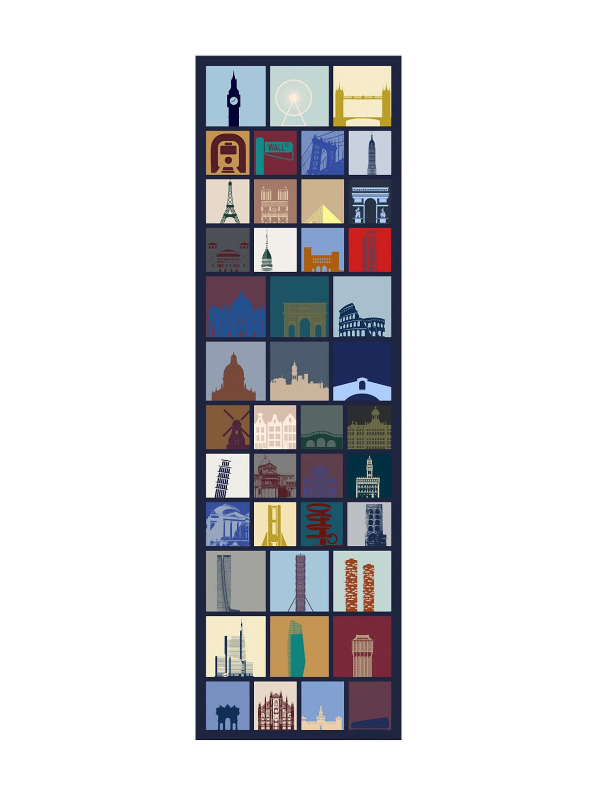 Barbieri Landmarks Modal Cashmere Scarf