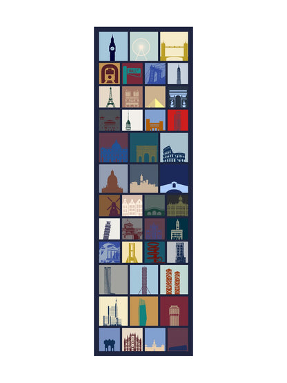 Barbieri Landmarks Modal Cashmere Scarf