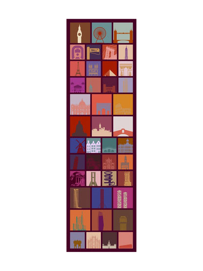Barbieri Landmarks Modal Cashmere Scarf