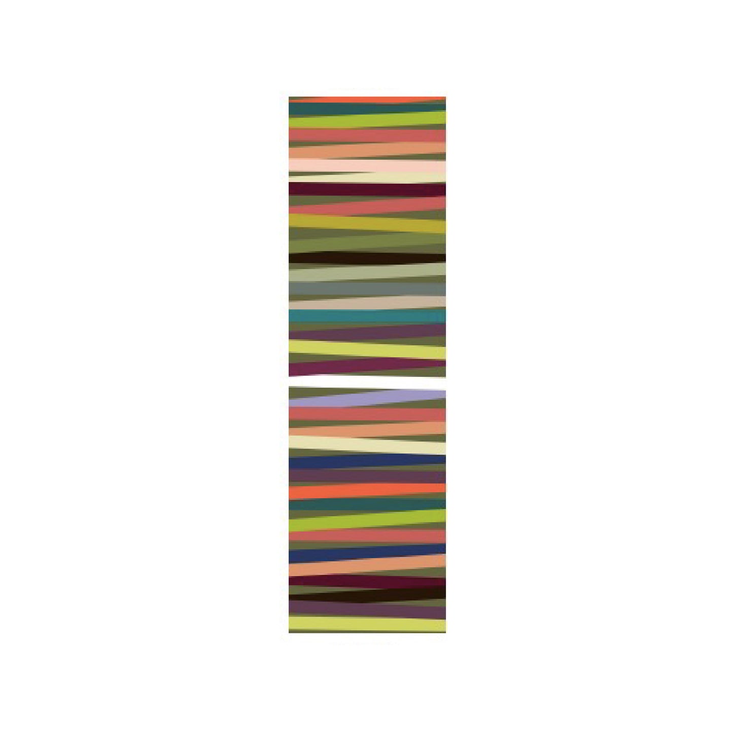 Striped Wool Scarf