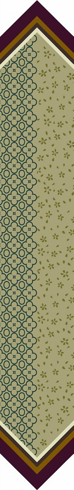 Barbieri Petite Floral Silk Twilly