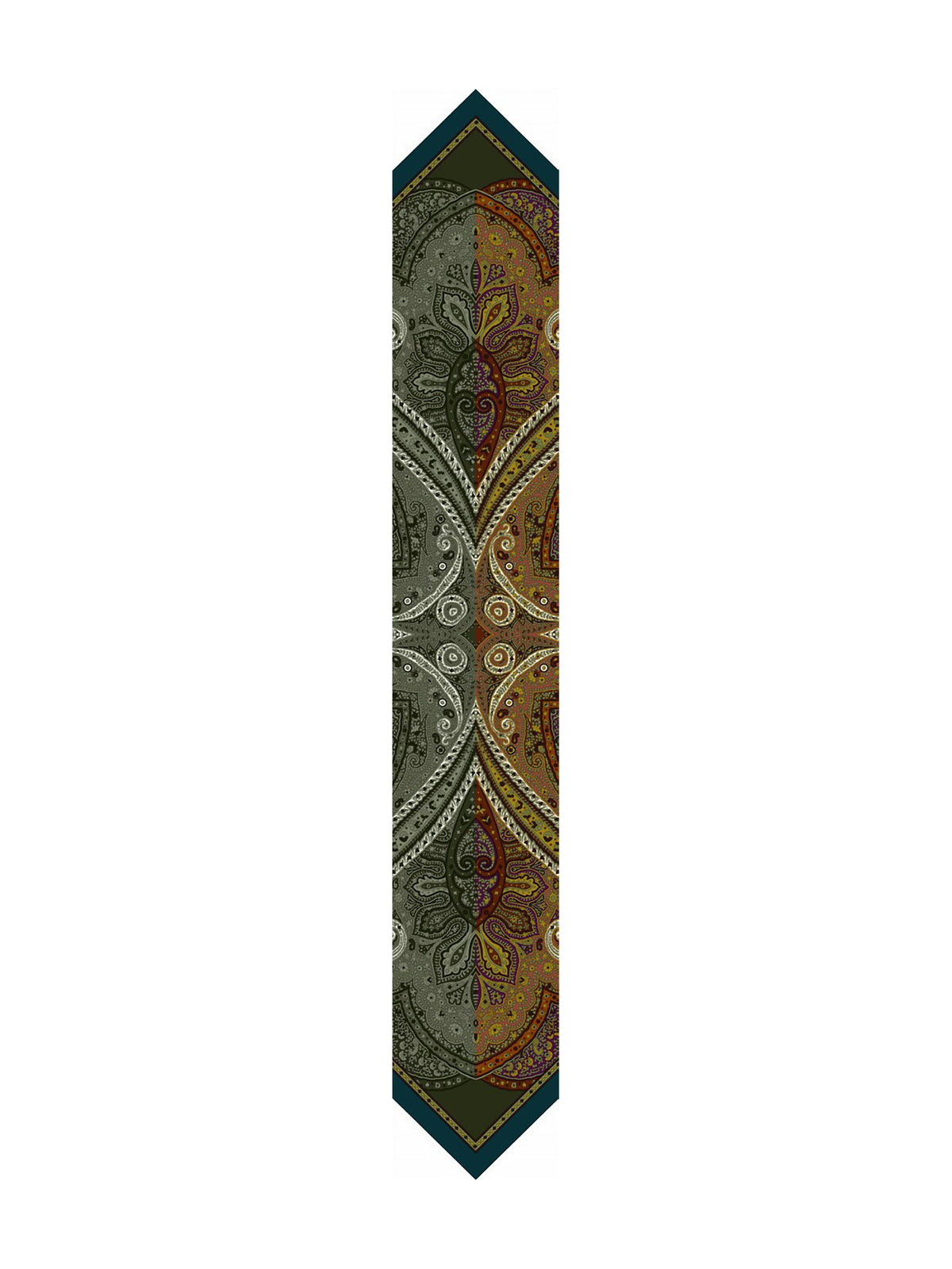 Barbieri Paisley Silk Twilly