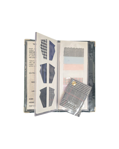 Men's 4 Season Colour Analysis Set - Menswear Book and 30 Swatch Wallet Book