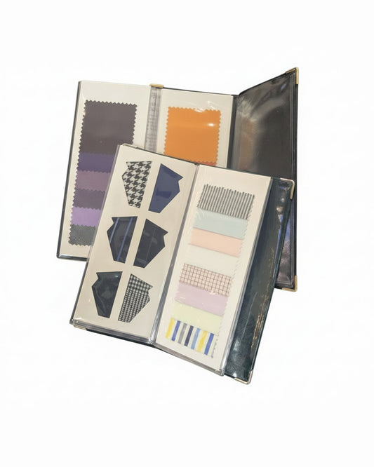 Men's 12 Season Colour Analysis Set - Menswear Book and 48 Swatch Wallet Book
