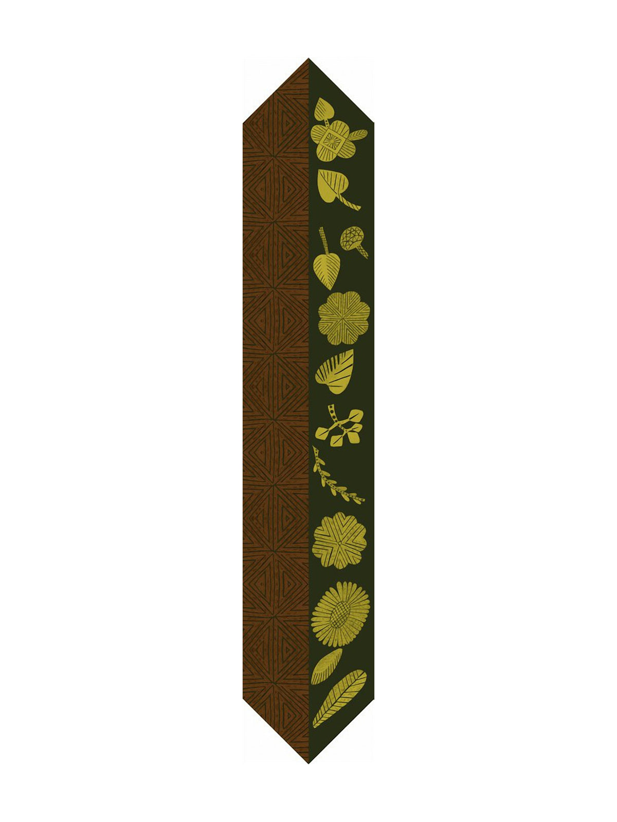 Barbieri Botanical Silk Ribbon Scarf
