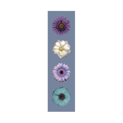 Flower Twill Silk Scarf