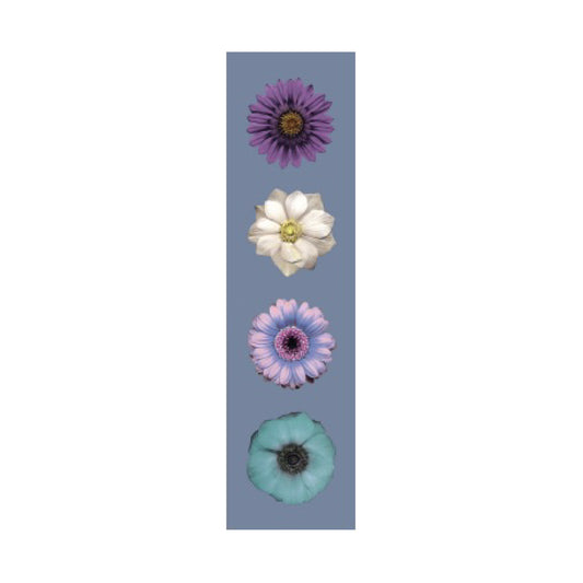 Flower Twill Silk Scarf
