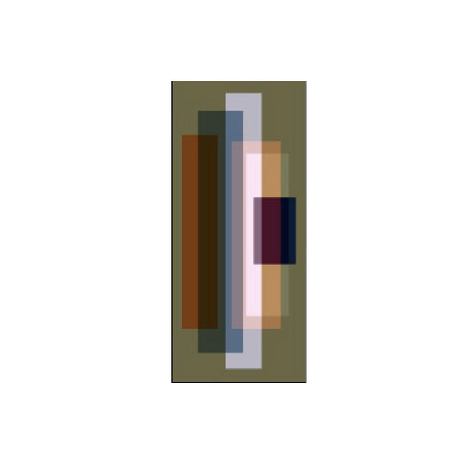 Abstract Modal - Cashmere Blend Scarf