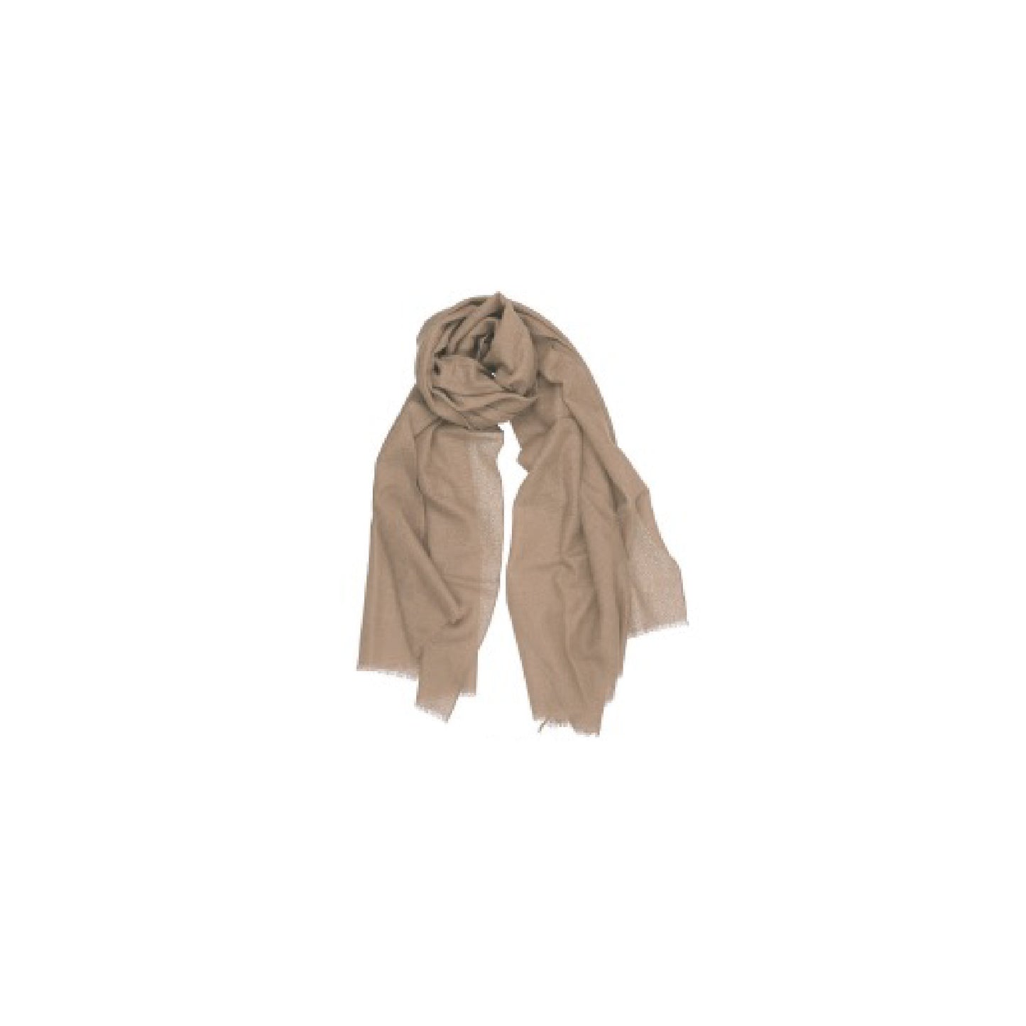 Solid Wool - Silk Scarf