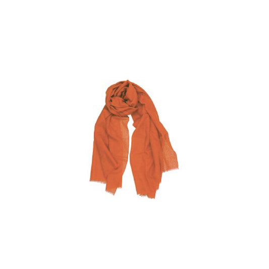 Solid Wool - Silk Scarf