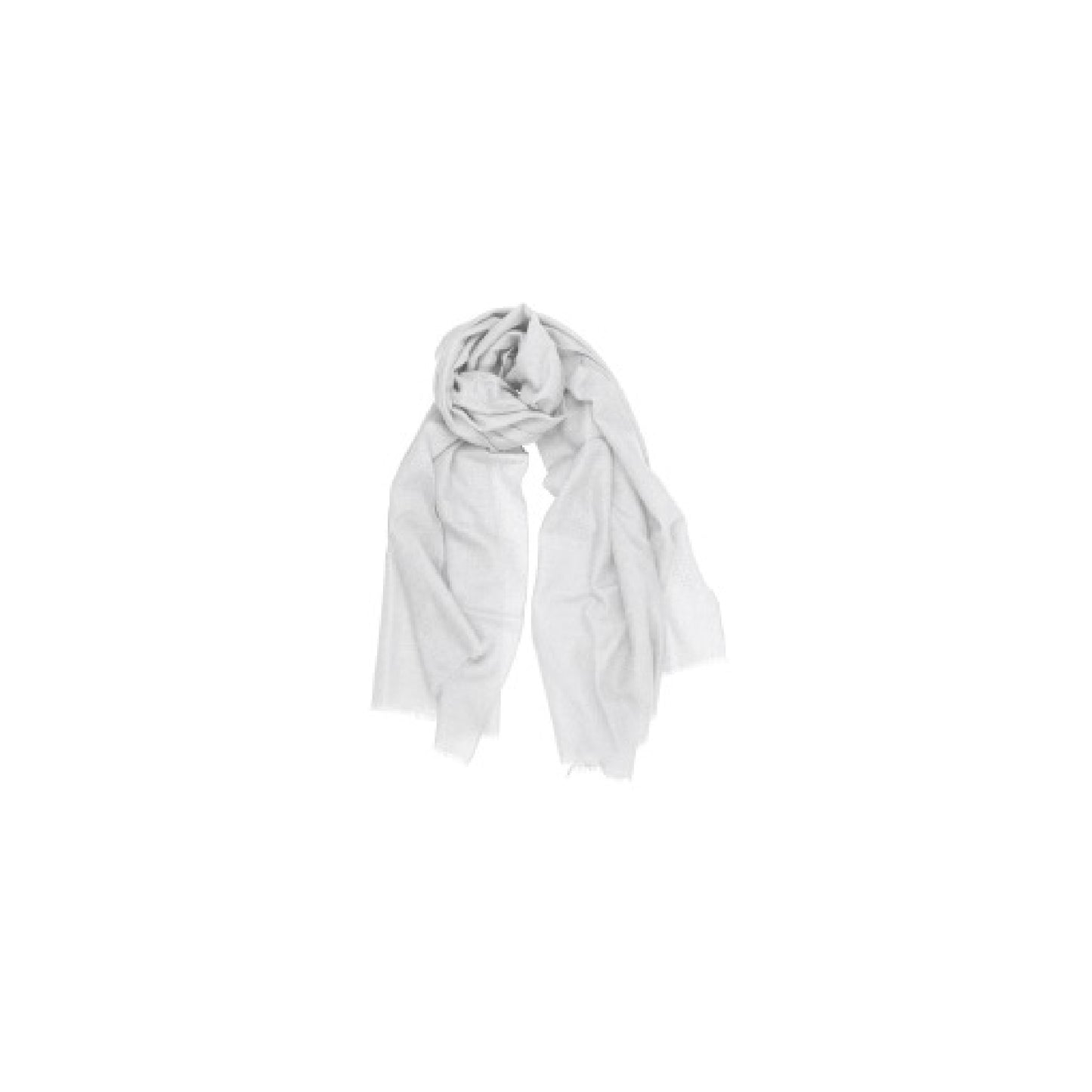 Solid Wool - Silk Scarf