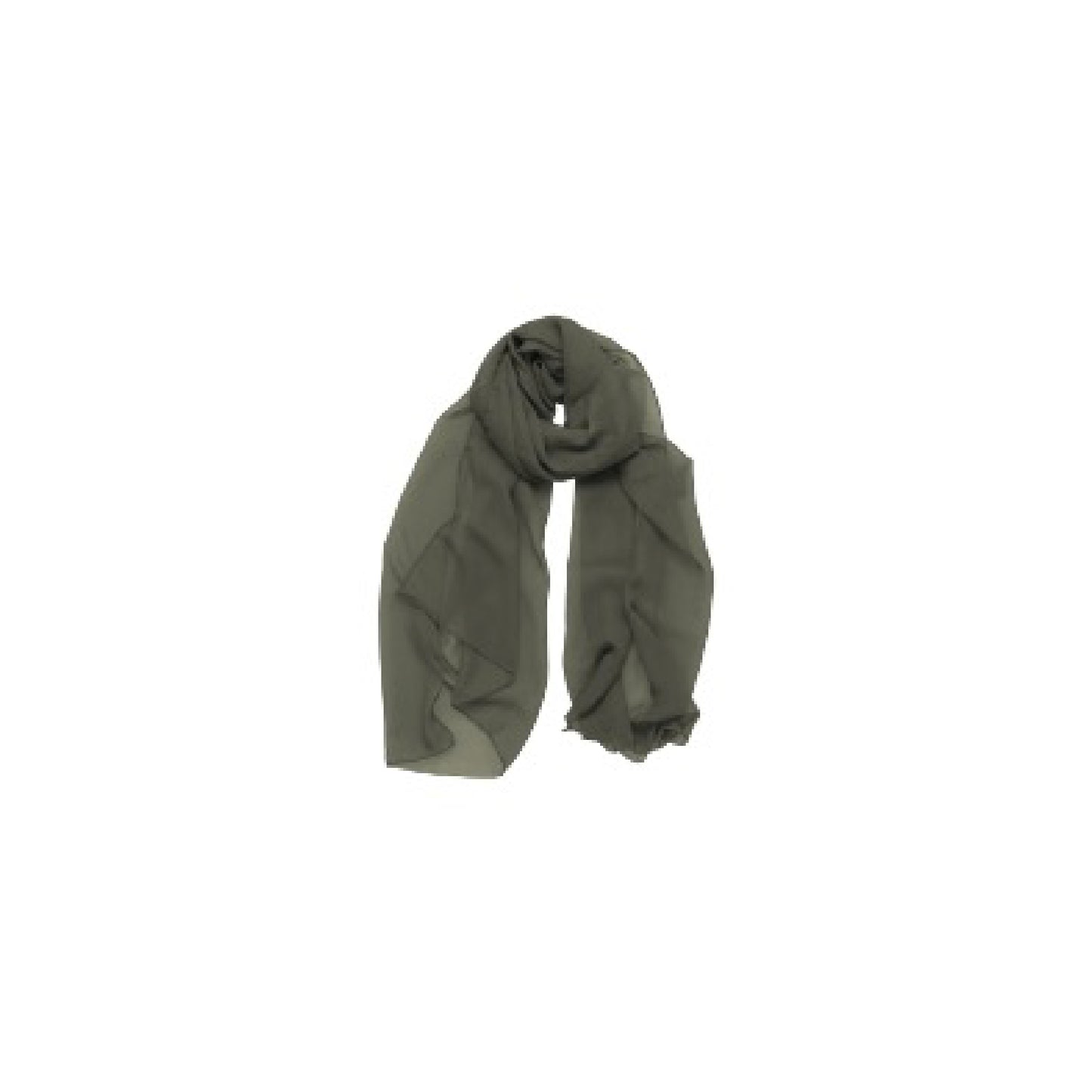 Solid Silk Georgette Scarf