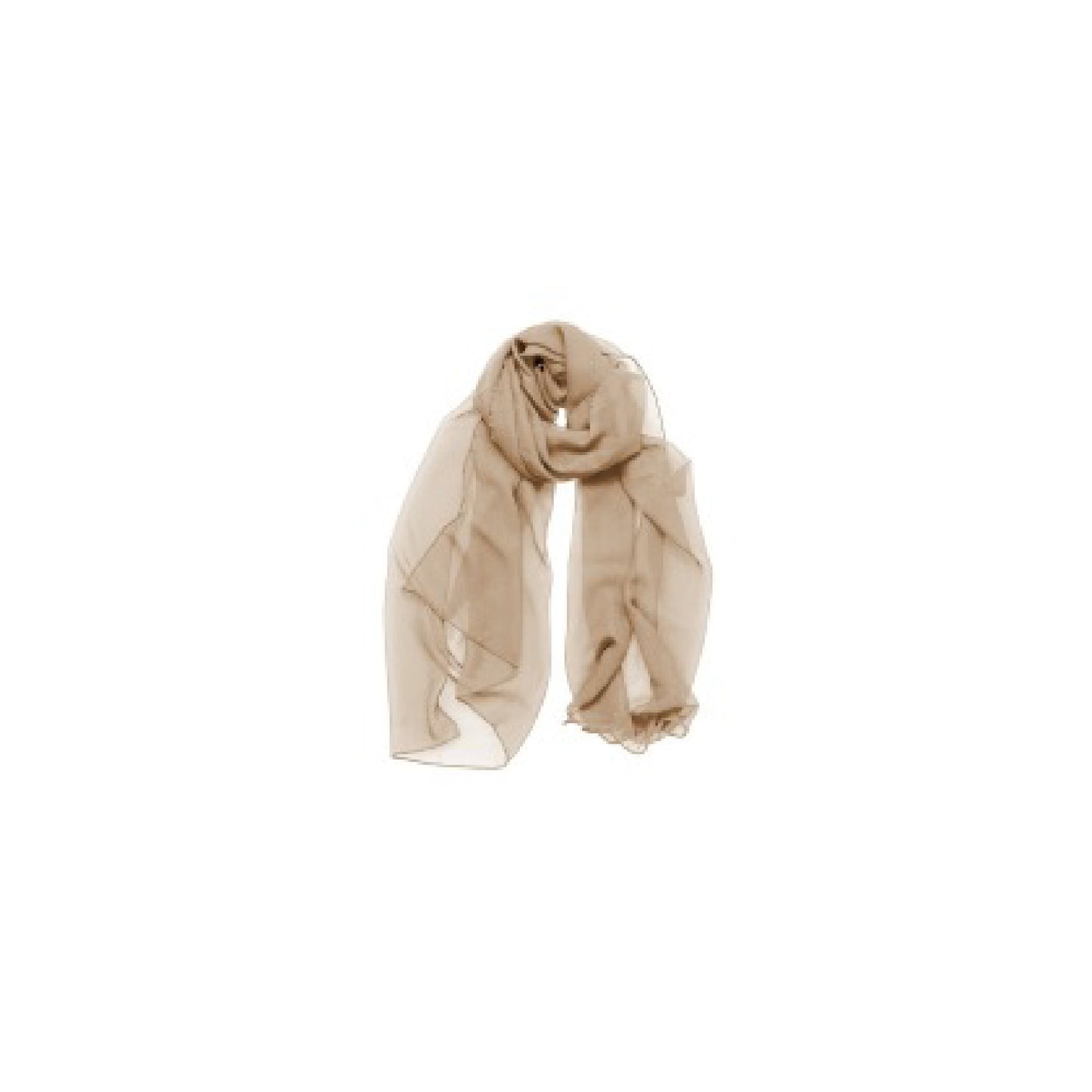 Solid Silk Georgette Scarf