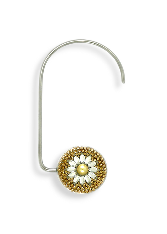 Swarovski Crystal Purse Hook — Bronze, Bronze | Handmade in Canada | W10